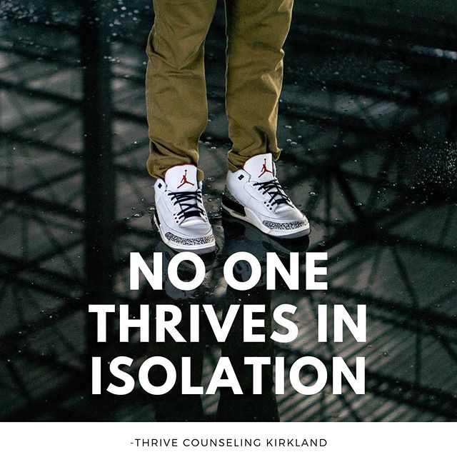 We, as human beings, are designed for community. It&rsquo;s also why we build cities and towns. We thrive when we are in community. When we are known. We were never made for isolation. When we isolate, the worst parts of ourselves grow. We need conne