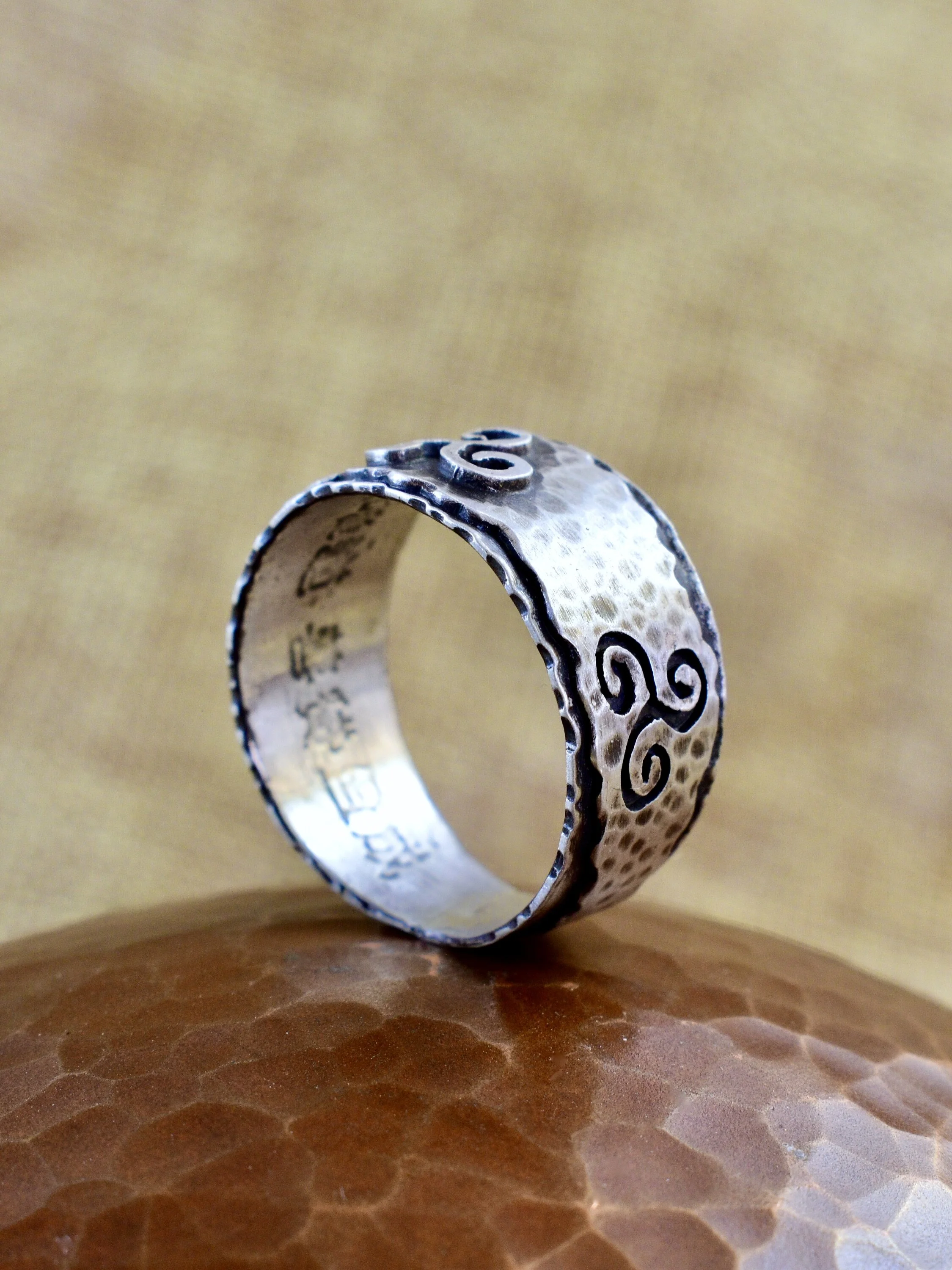 Triskelion Symbol and Extract of Tao Te Ching