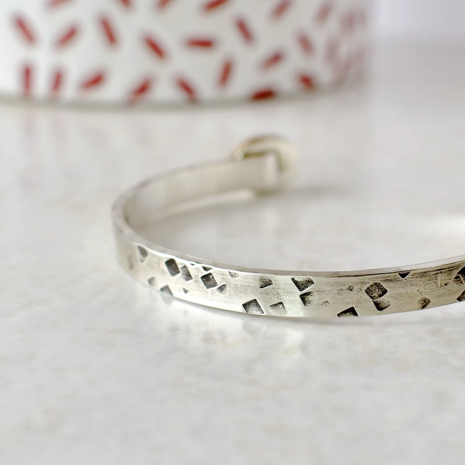 Ice Cream Cuff Bracelet with Mother of Pearl — Chloeography