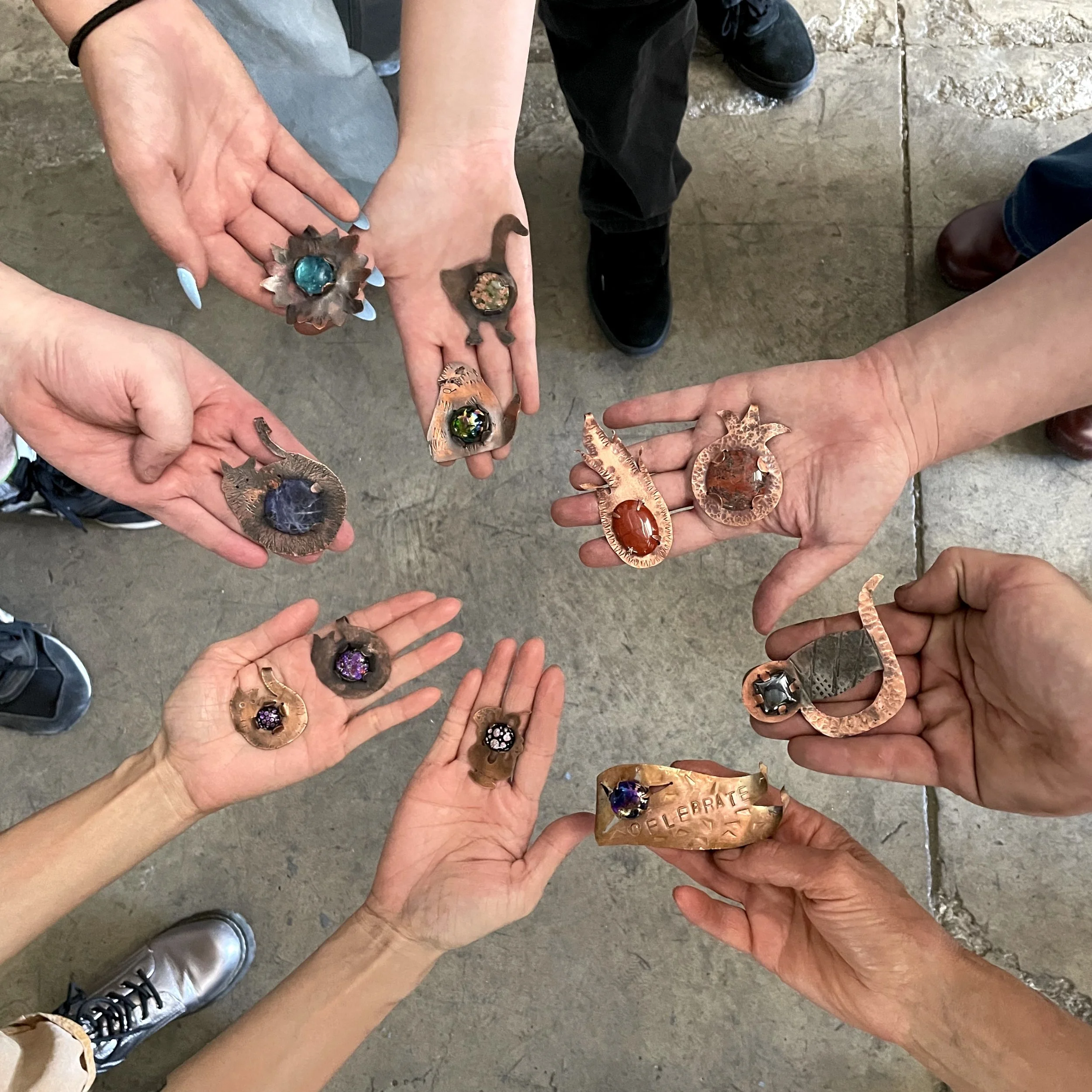 Creative Tab Stone Setting Class