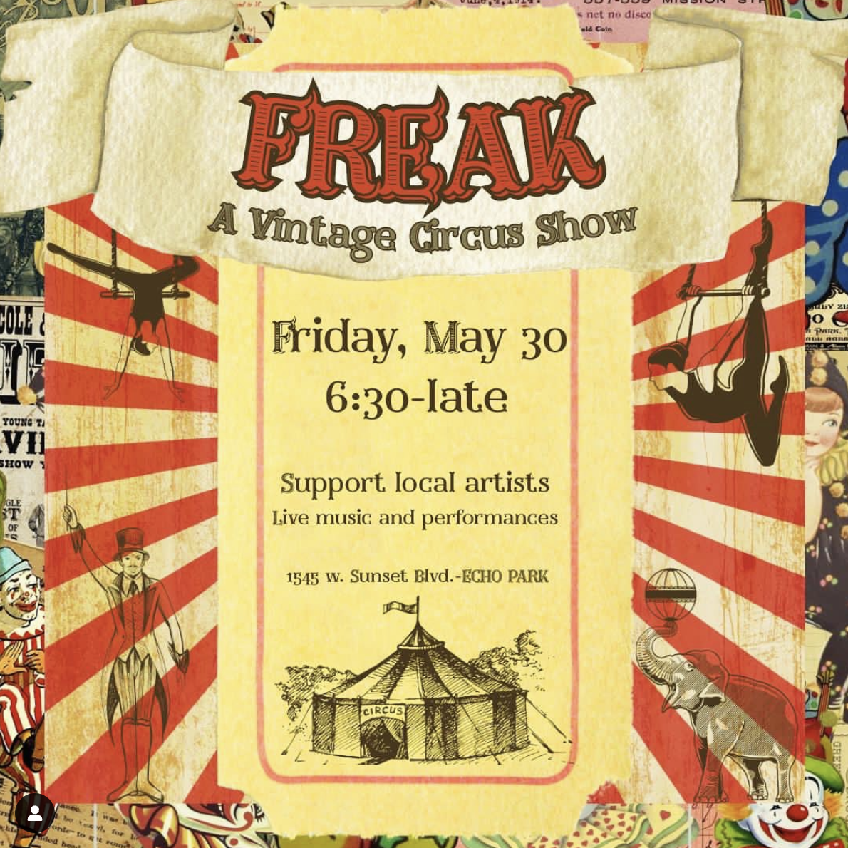 Freak- A Vintage Circus Show
