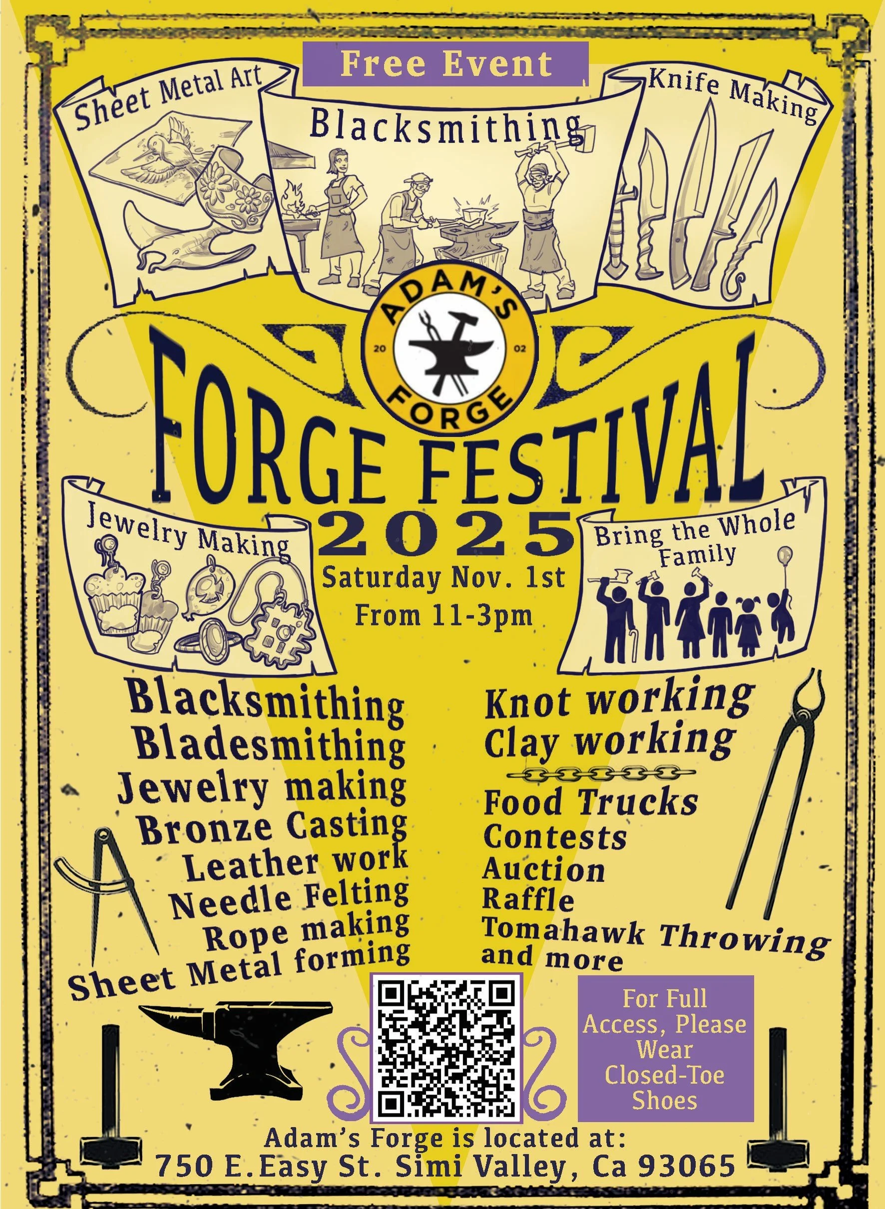 Adam's Forge Annual Forge Festival 2025, Simi Valley