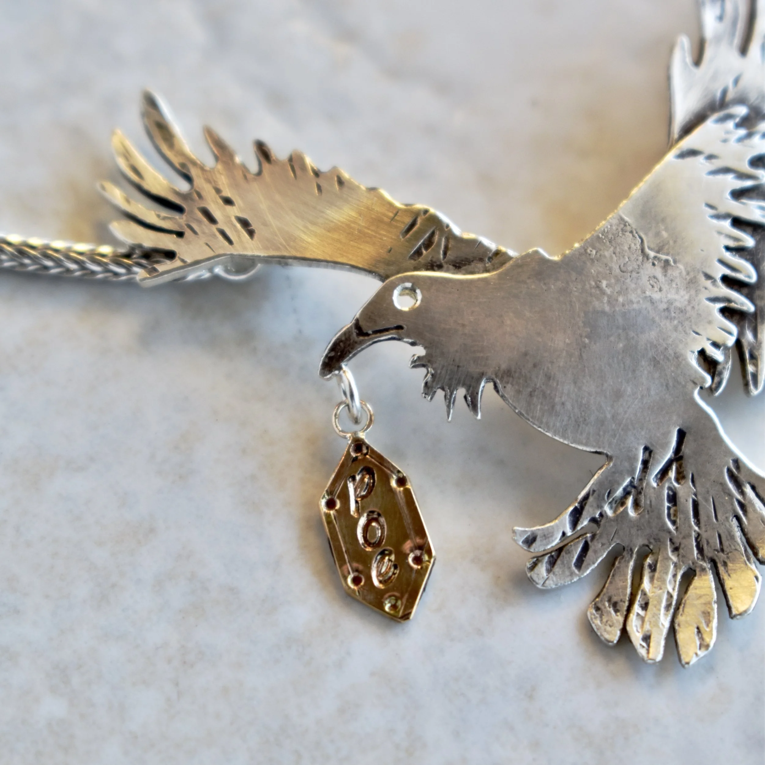Nevermore Raven Necklace