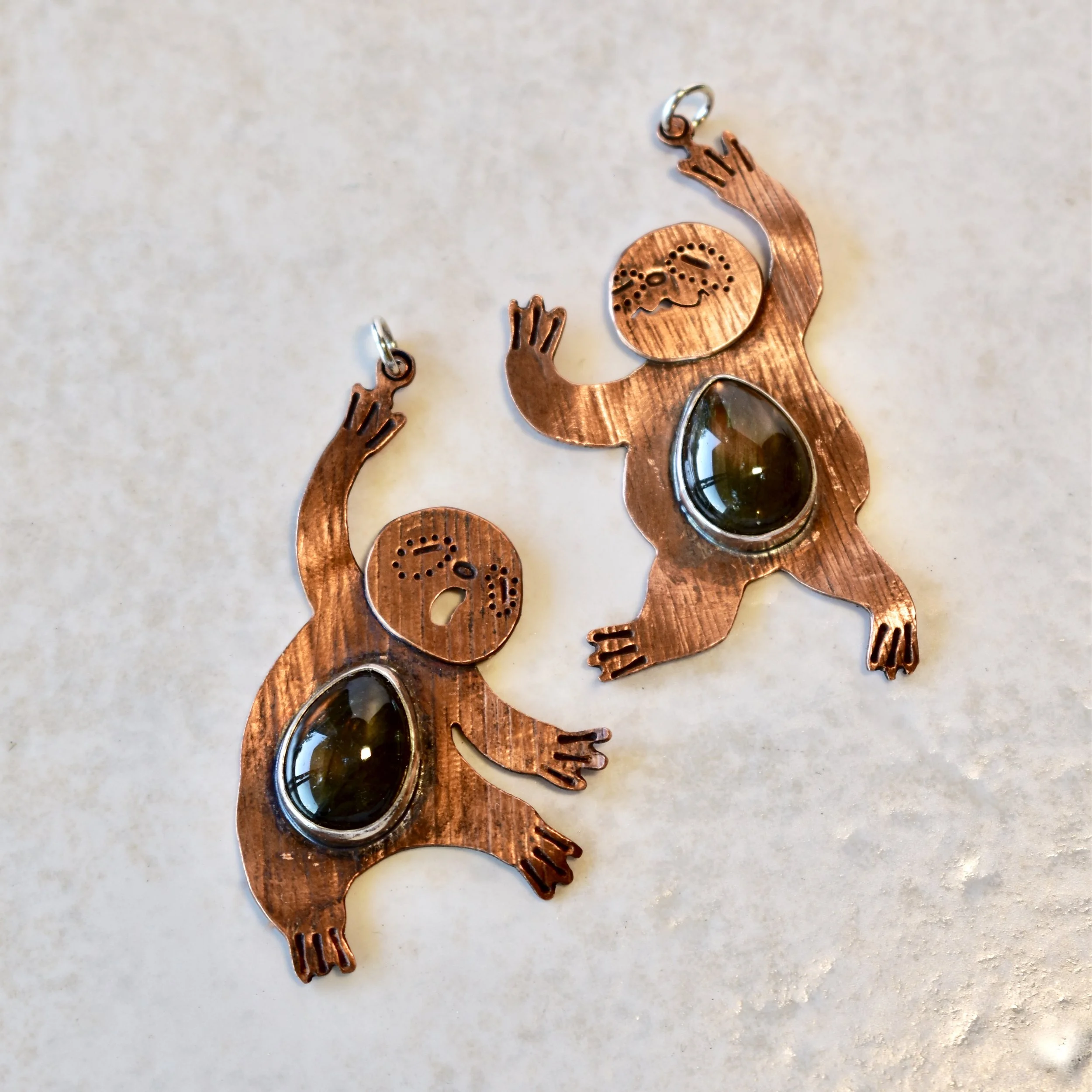 Dancing Sloth Pendant