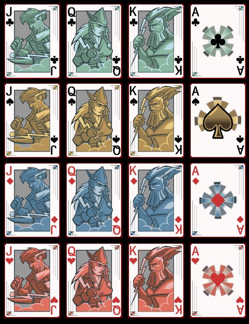 Thunderbolt 21 Cards