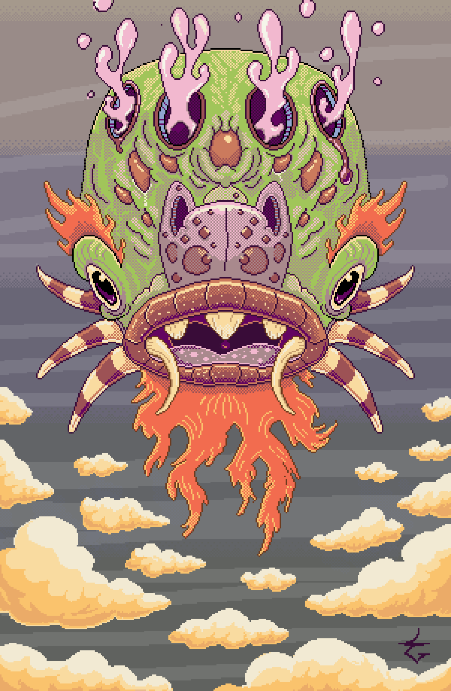 RetroNerdigo: Floating Beastie