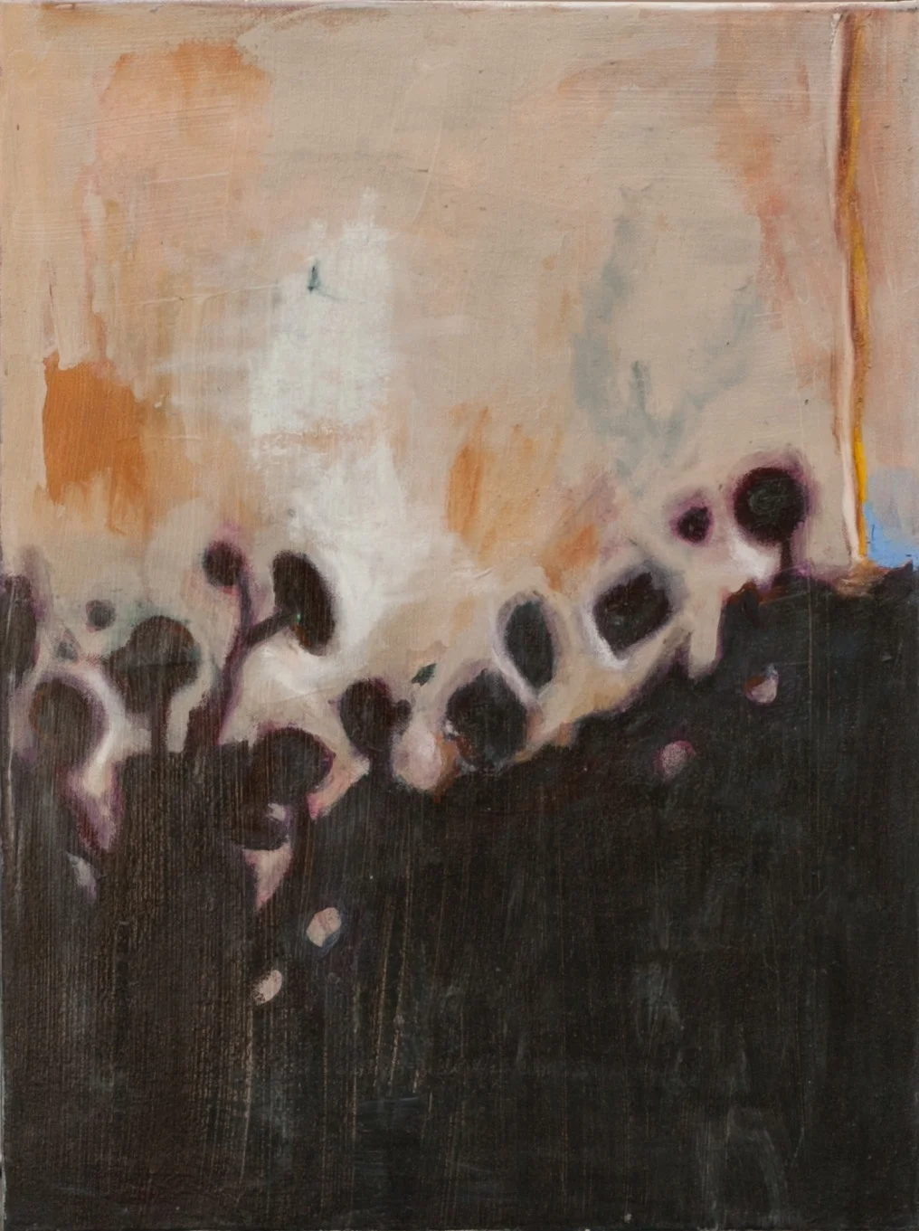 Sidewalk Wandering 1x2' Acrylic on Gallery Wrapped Canvas
