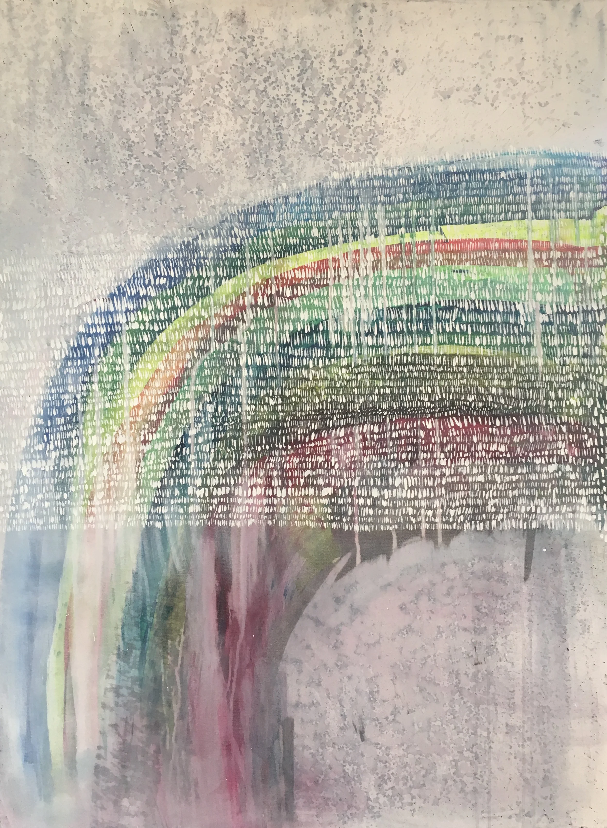 "Sacred Mundane Moments" SOLD 36x48" Acrylic on Canvas