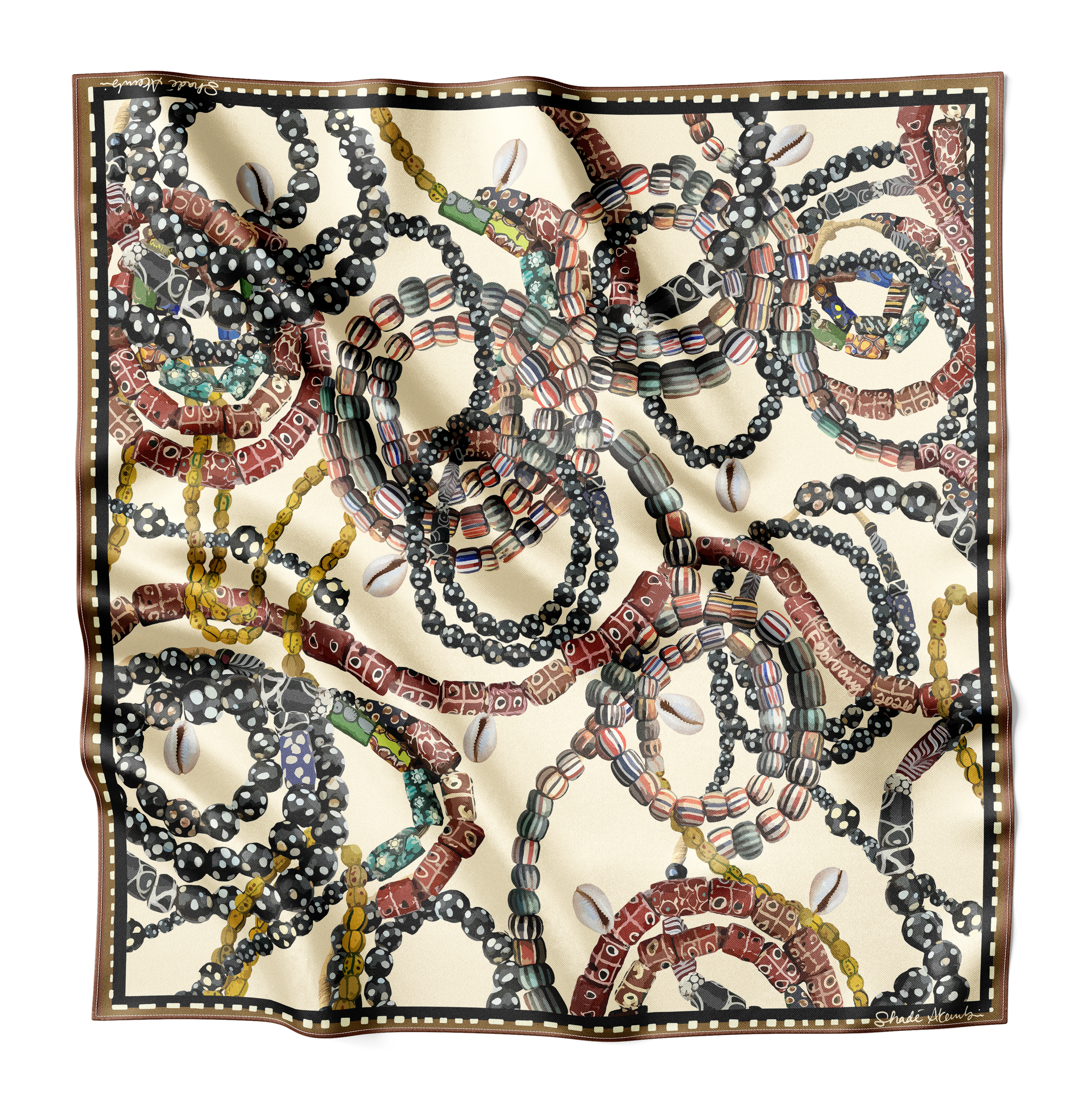 'Currency Exchange'   Silk Scarf
