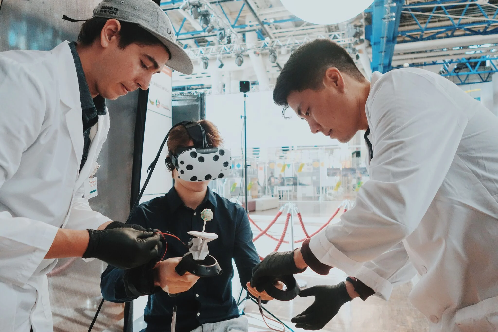 Preparing a user for their virtual experiences using their 5 senses.