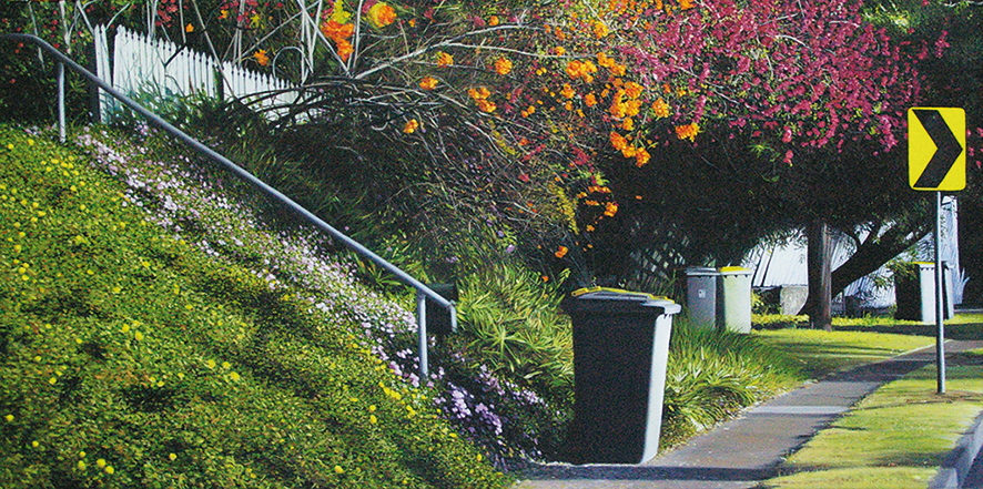   The Path Home   92x46cm Oil on Canvas SOLD 