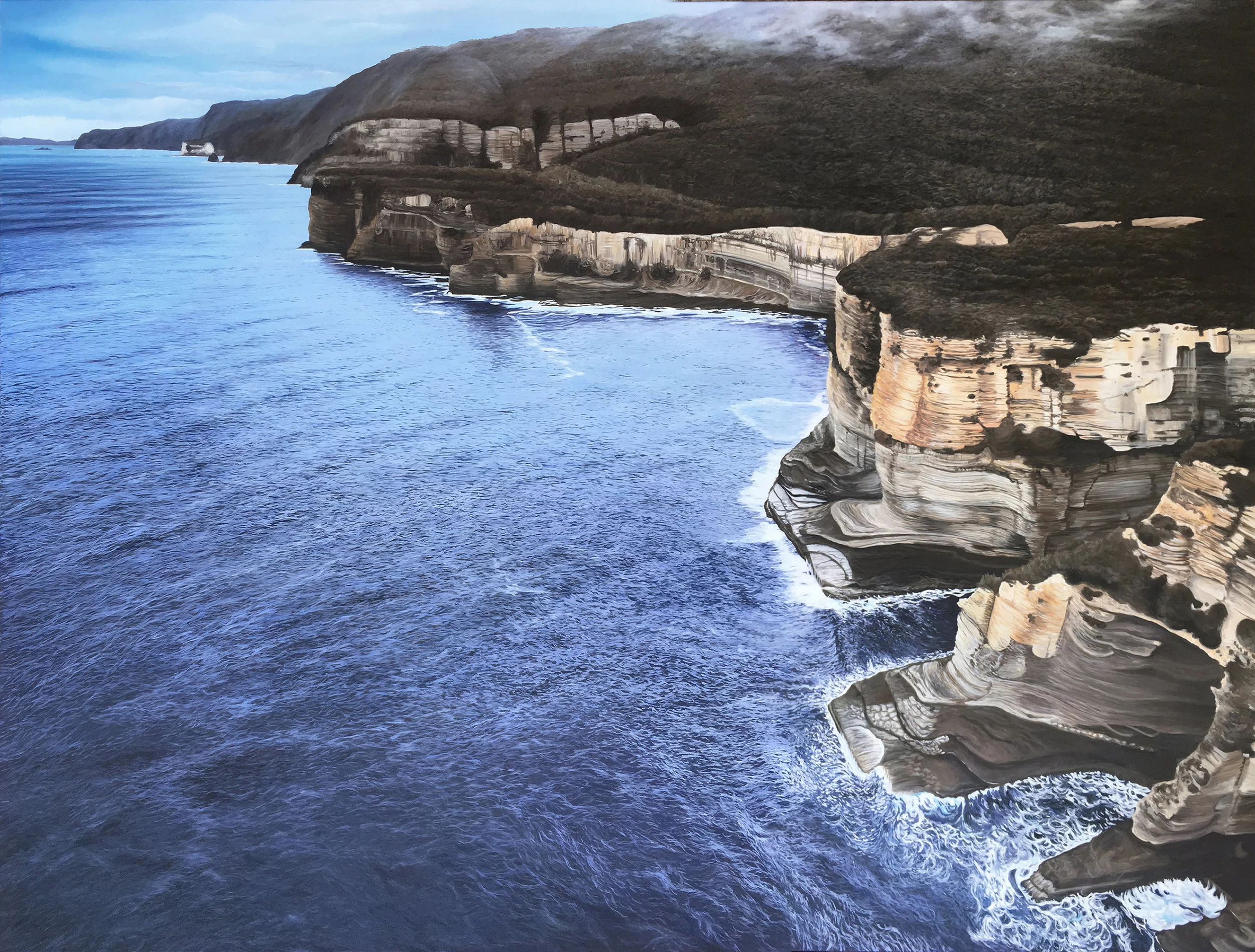 The Changing Coast oil on canvas 140cm x 183cm $16,000 View Brisbane