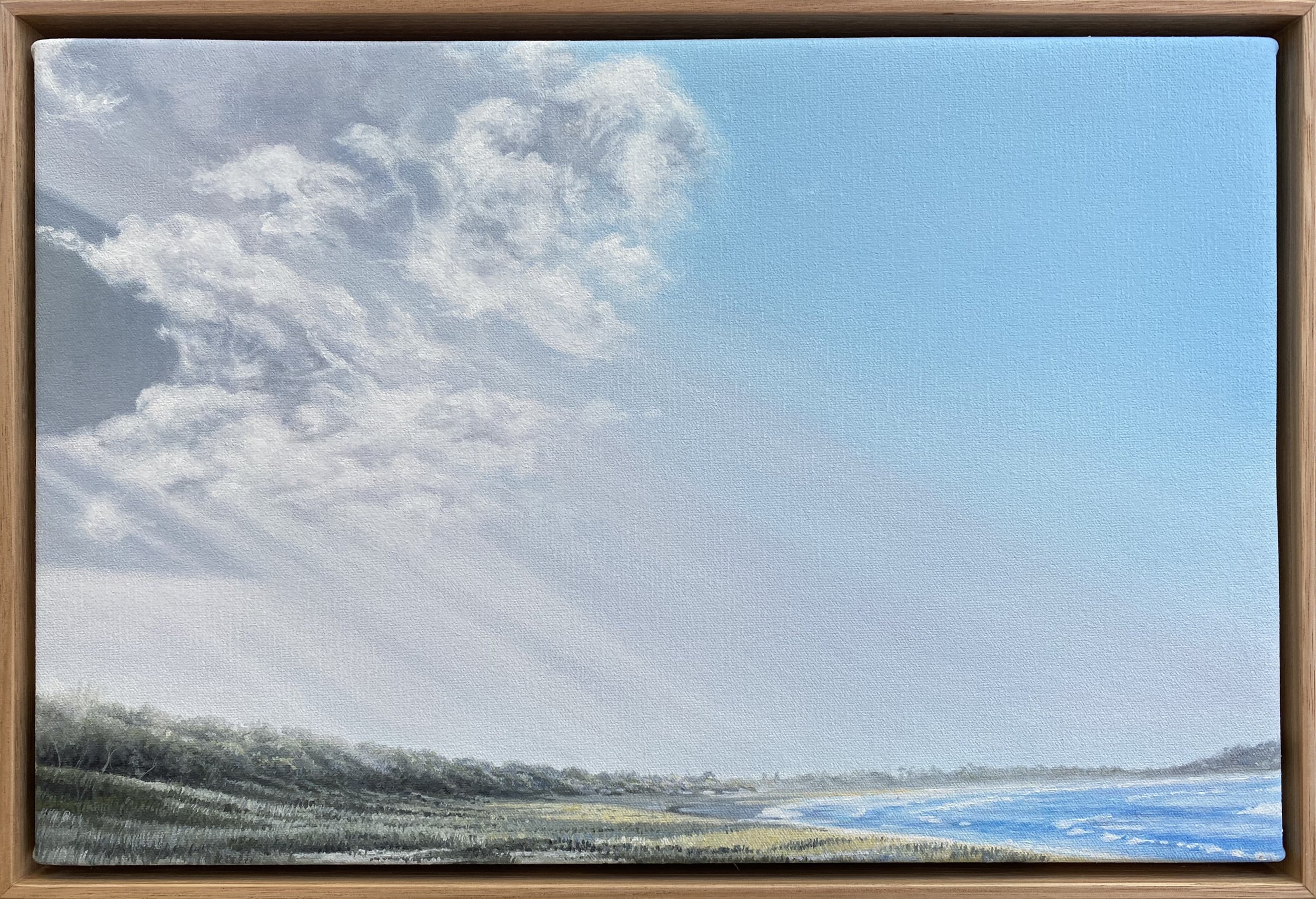  Little Coastal View 1  Oil on Canvas 25 x 37cm Framed Sale Price $800.00 AUD  