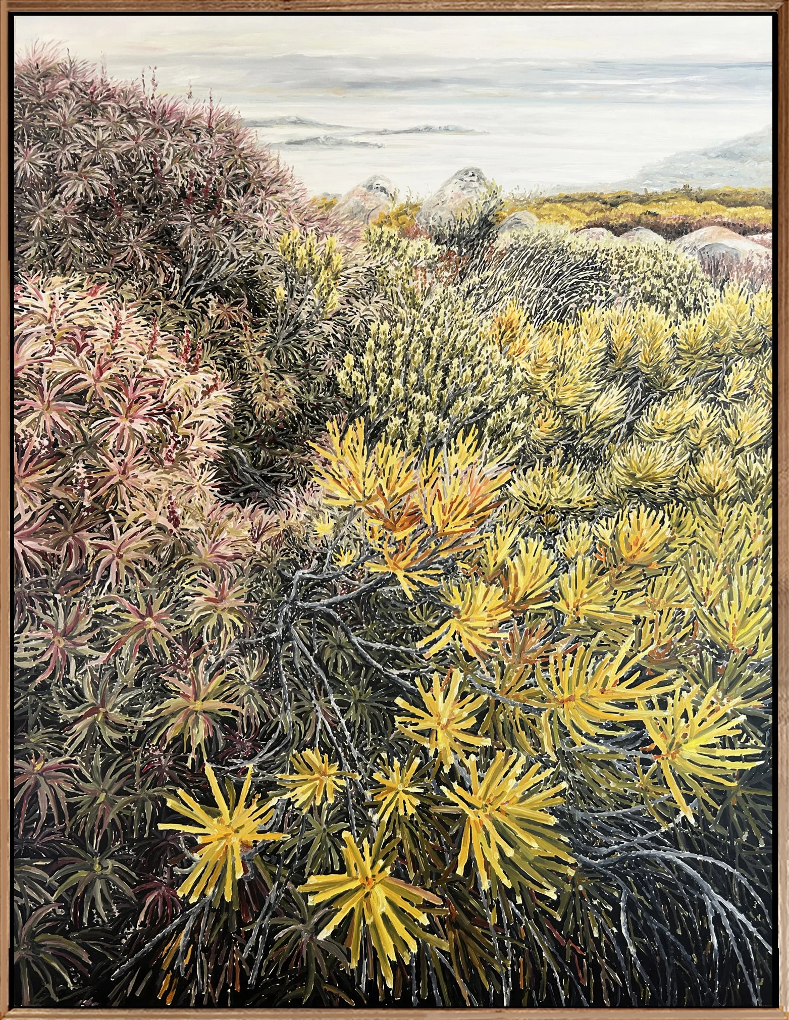   Living The Mountain Life 2026  125x105cm Oil on Board $7,500AUD 