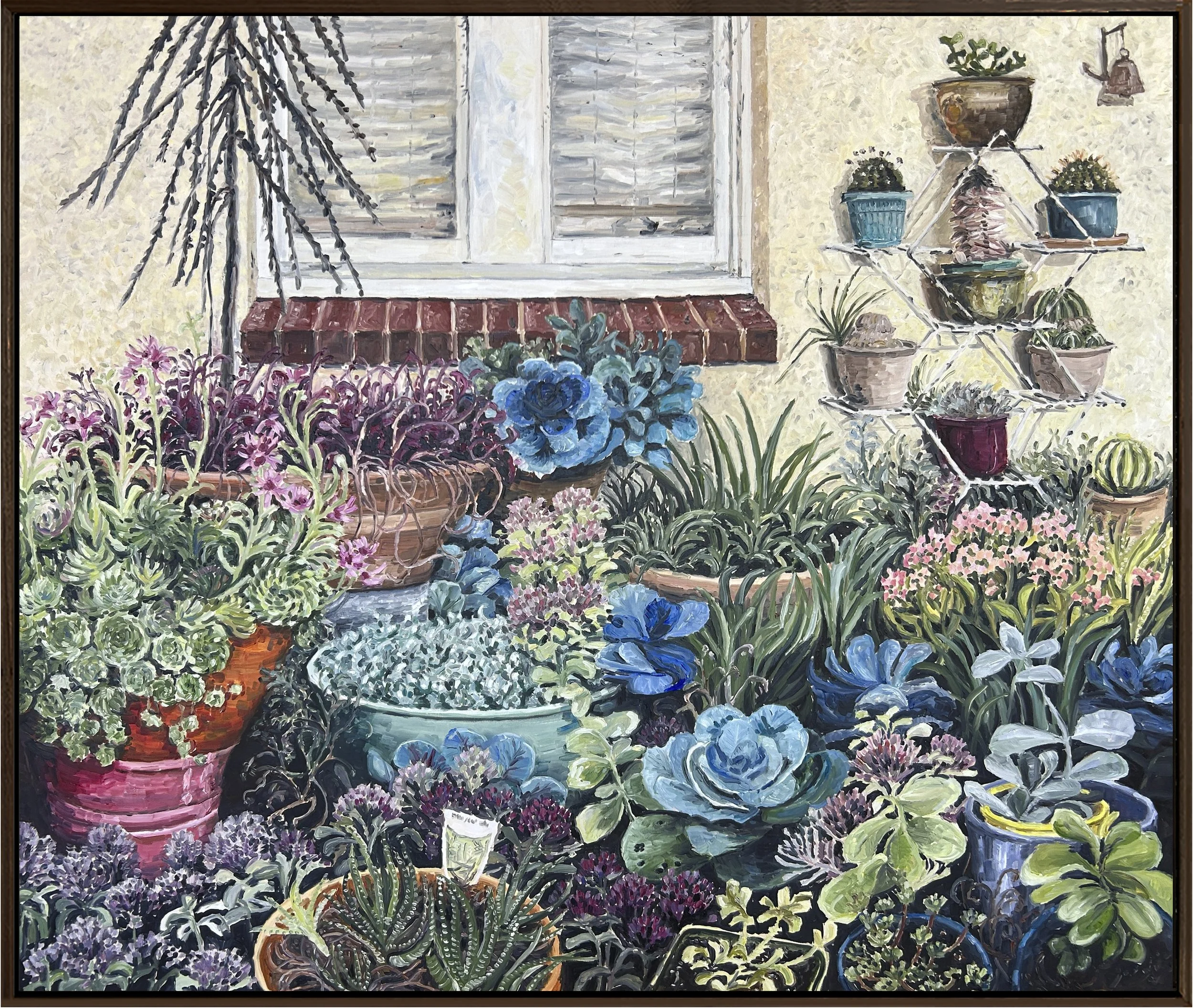  Corner Garden 2026  80×98cm Oil on Board $6,800AUD 