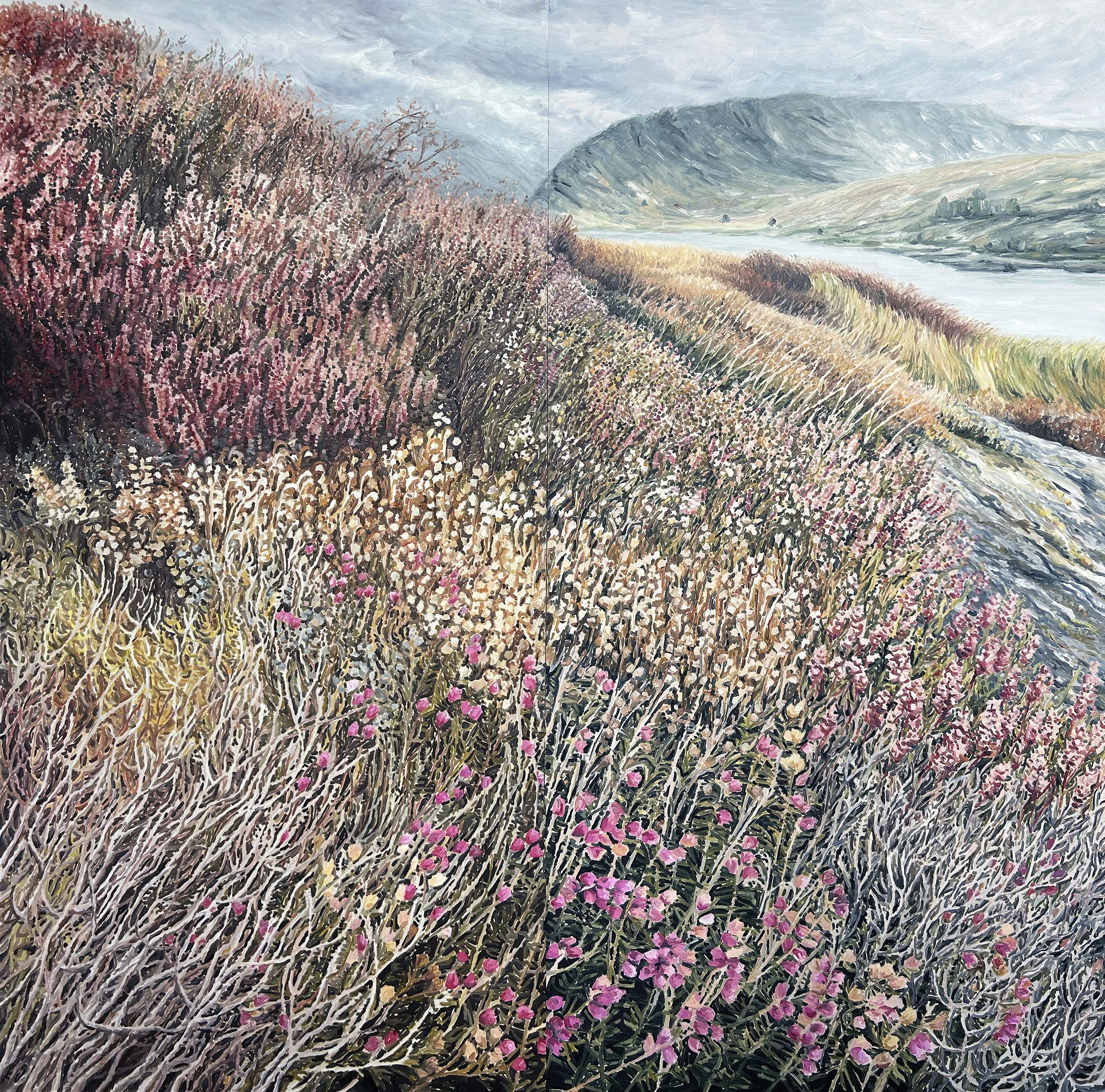   When The Wild Takes Over 2026  150×150cm Oil on Board $10,700AUD  Currently hanging in the John Leslie art prize. 