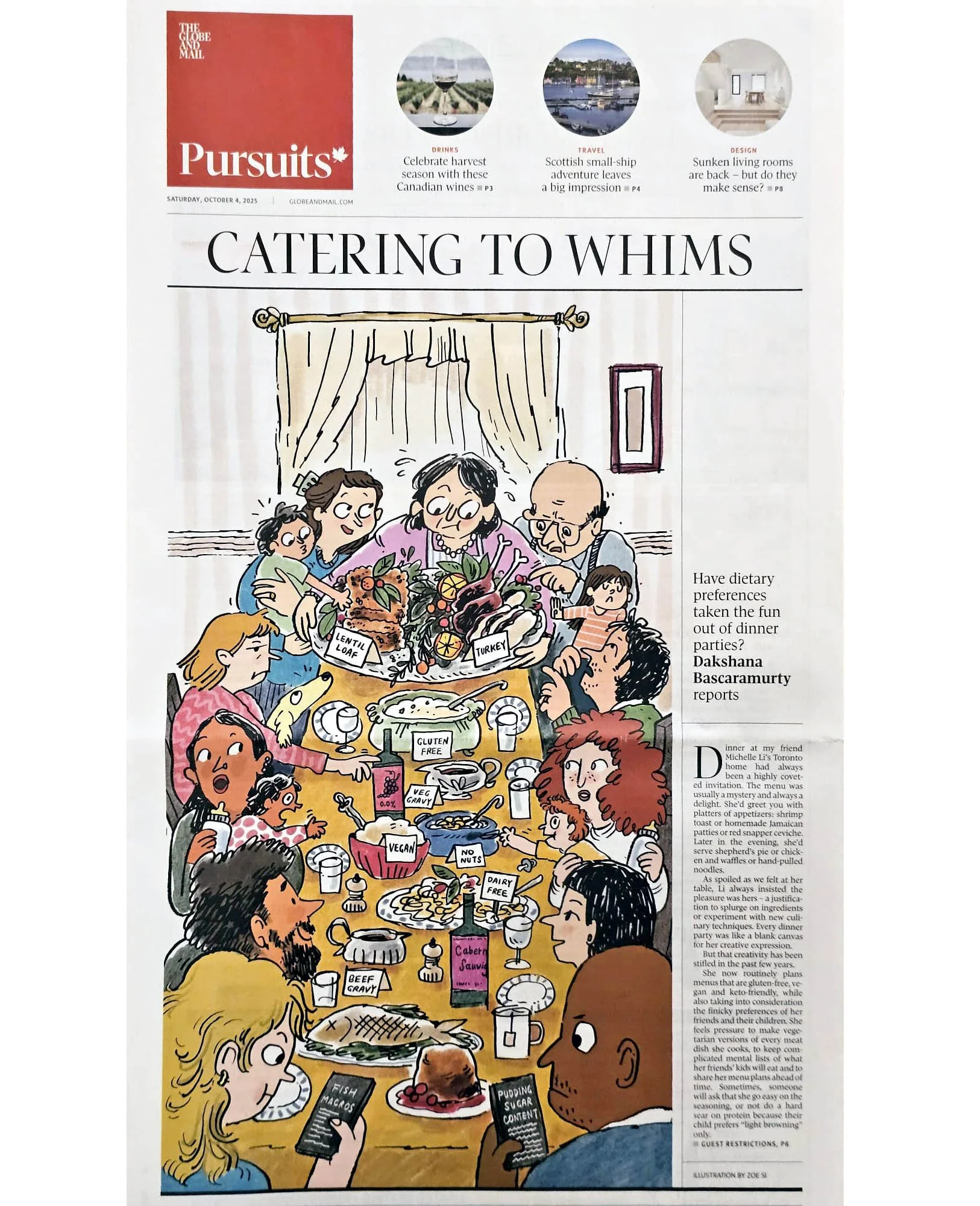 Globe & Mail, October 4 2025