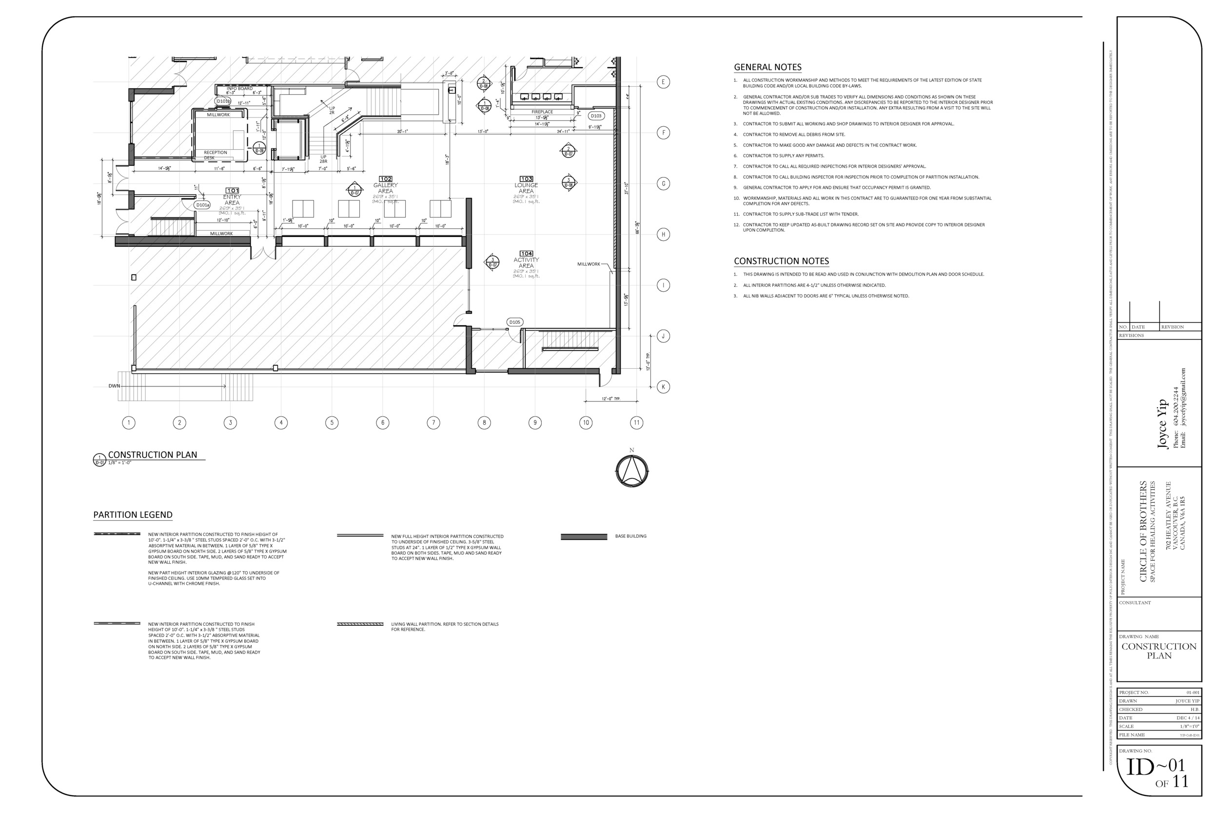Construction Plan
