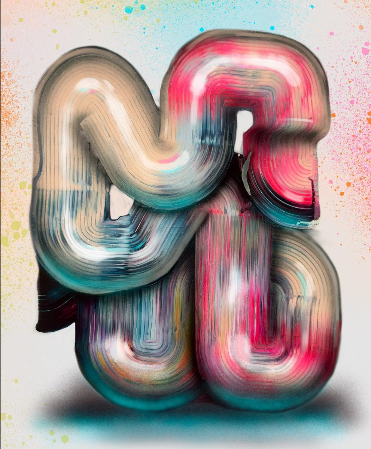 Be Here Now, 2025 (24x32")