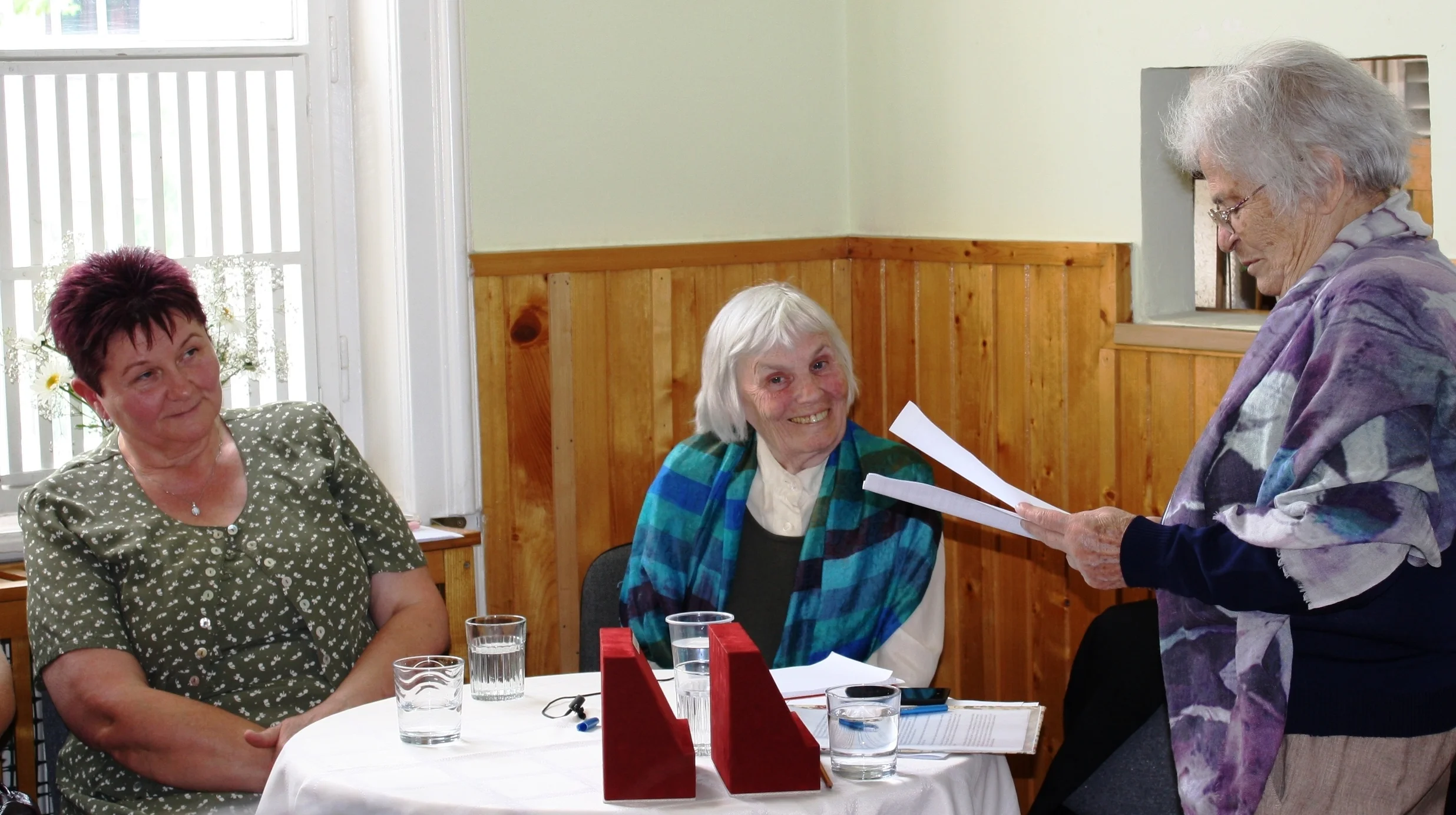 Pikler-díj átadás Szűcs Máriának és Ute Strubnak