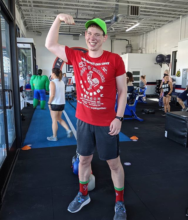 Feeling hot after this @f45_training_culvercity workout 🌶️ #f45challenge #siracha #halloween2019
📸 @tori_case