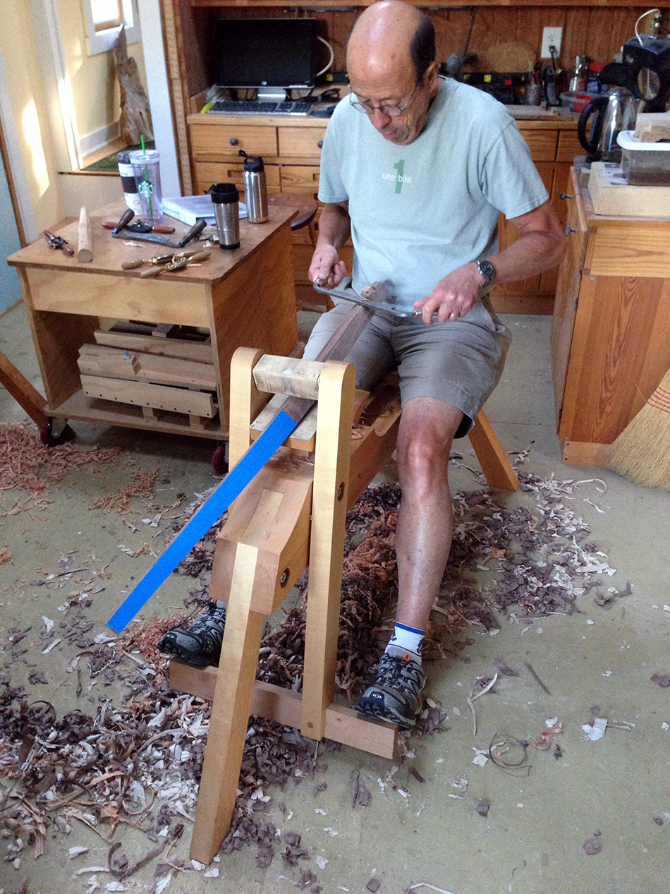 Side Chair Class: Day Three — Jeff Lefkowitz Chairmaker