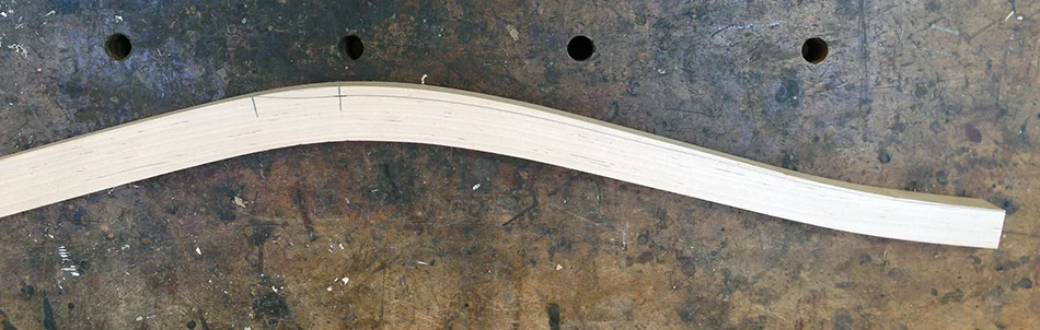 The relief is cut is laid out and ready to be cut on a band saw.