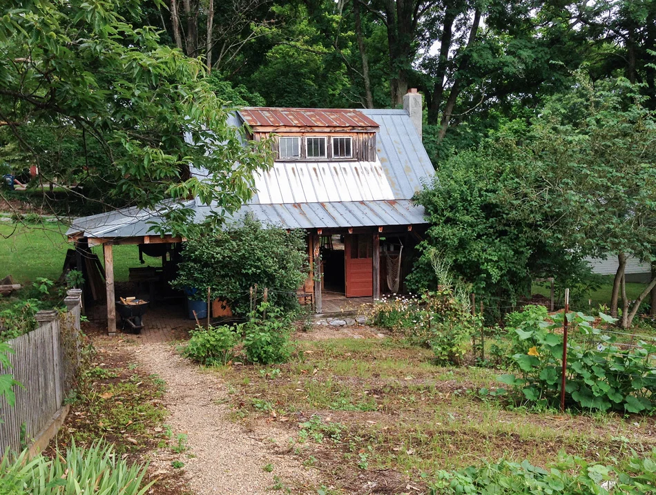 The front of Curtis Buchanan’s shop