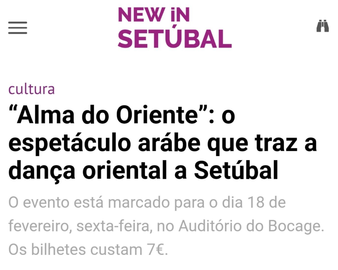 New in Setúbal 📰