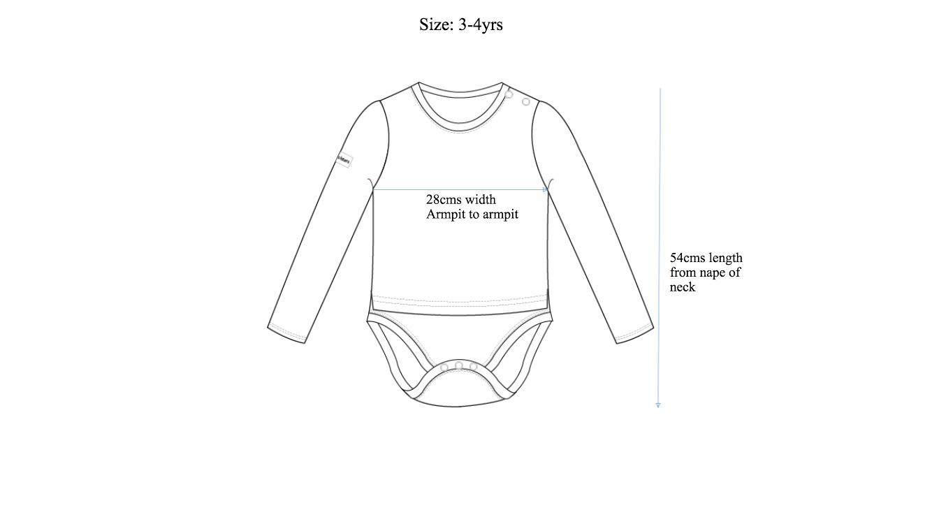 SIZE 3-4 YEARS