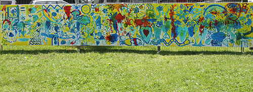 Kids Mural ~ Day 2