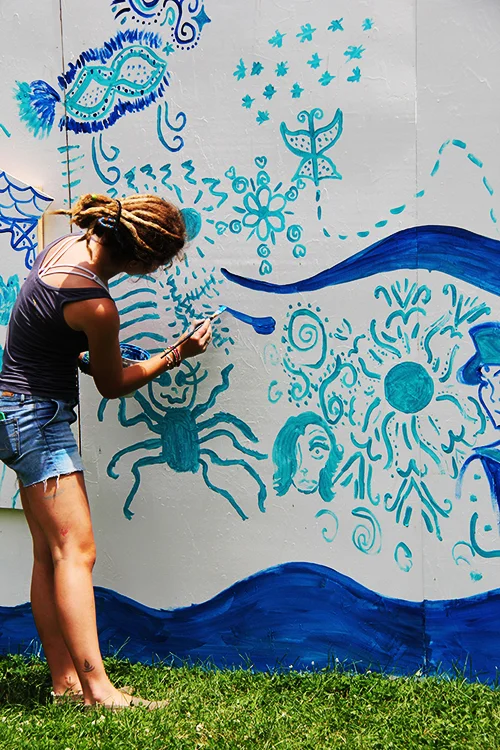 Mural Artist - Kira Kerr