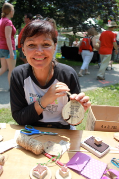 Making stuff at Artfest