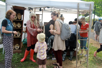 Shopping at Artfest!