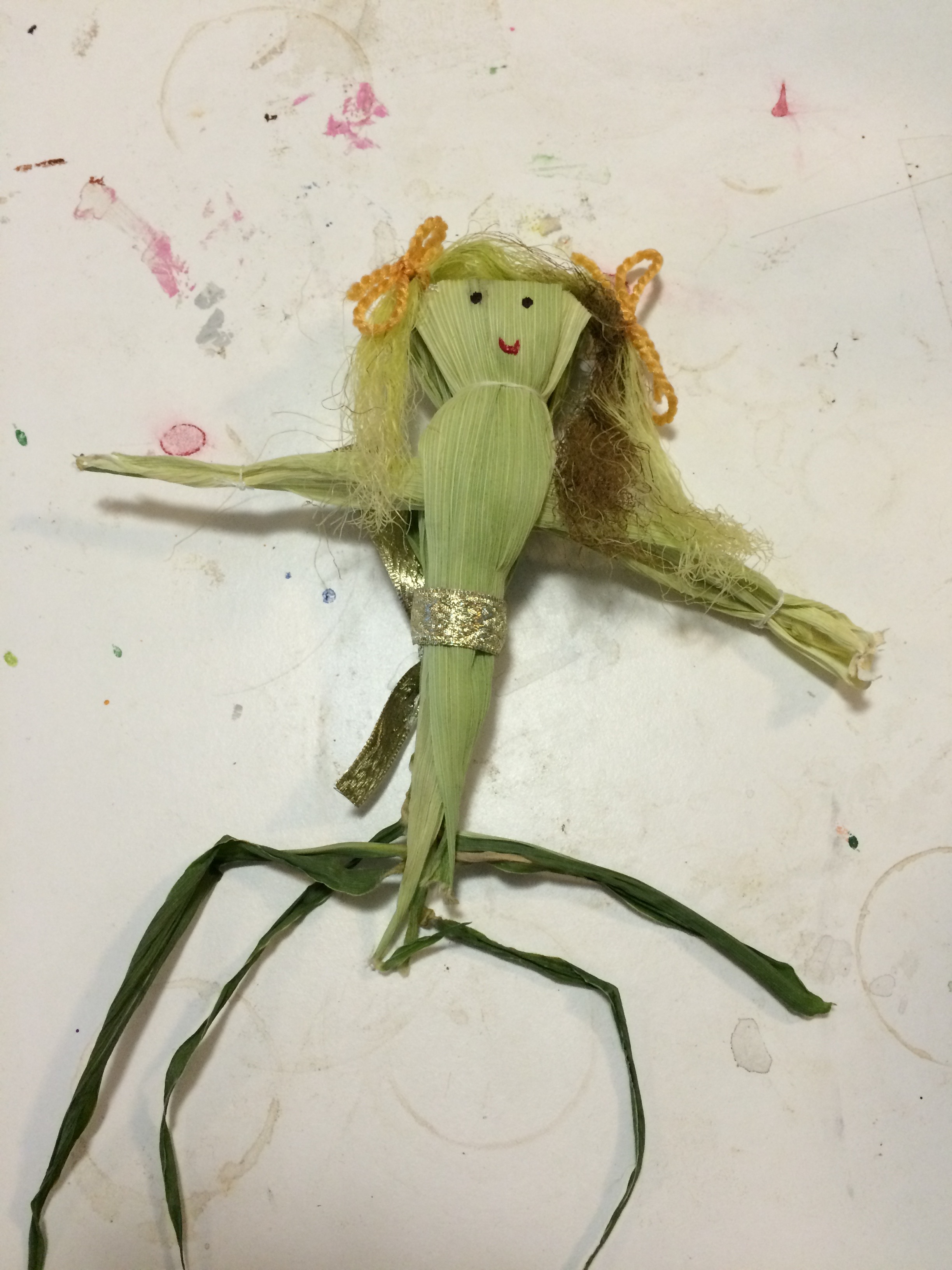 Corn Husk Mermaid Doll by Briar & Grandy