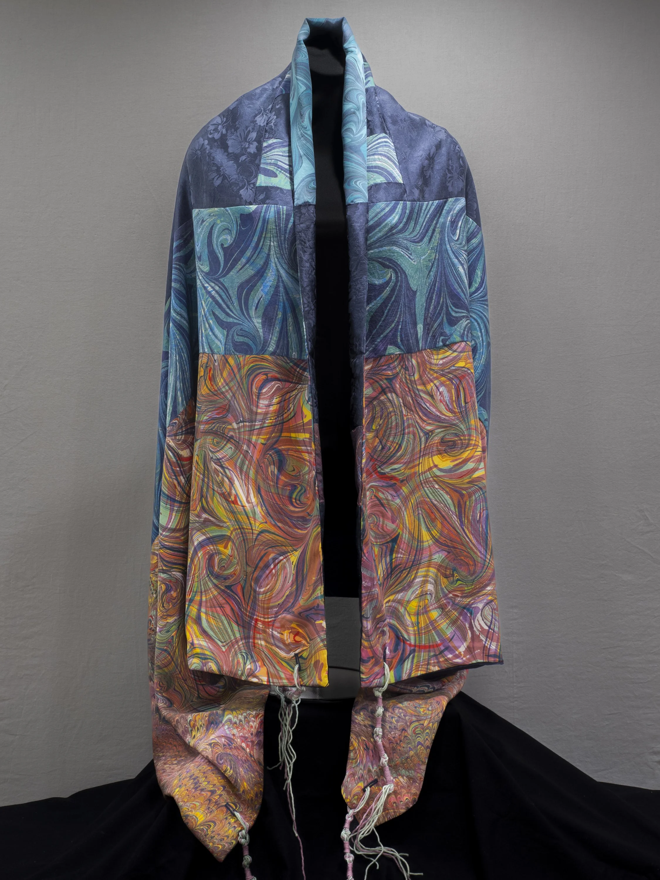 Prayer shawl (tallit) "Earth and Seas” 2023 