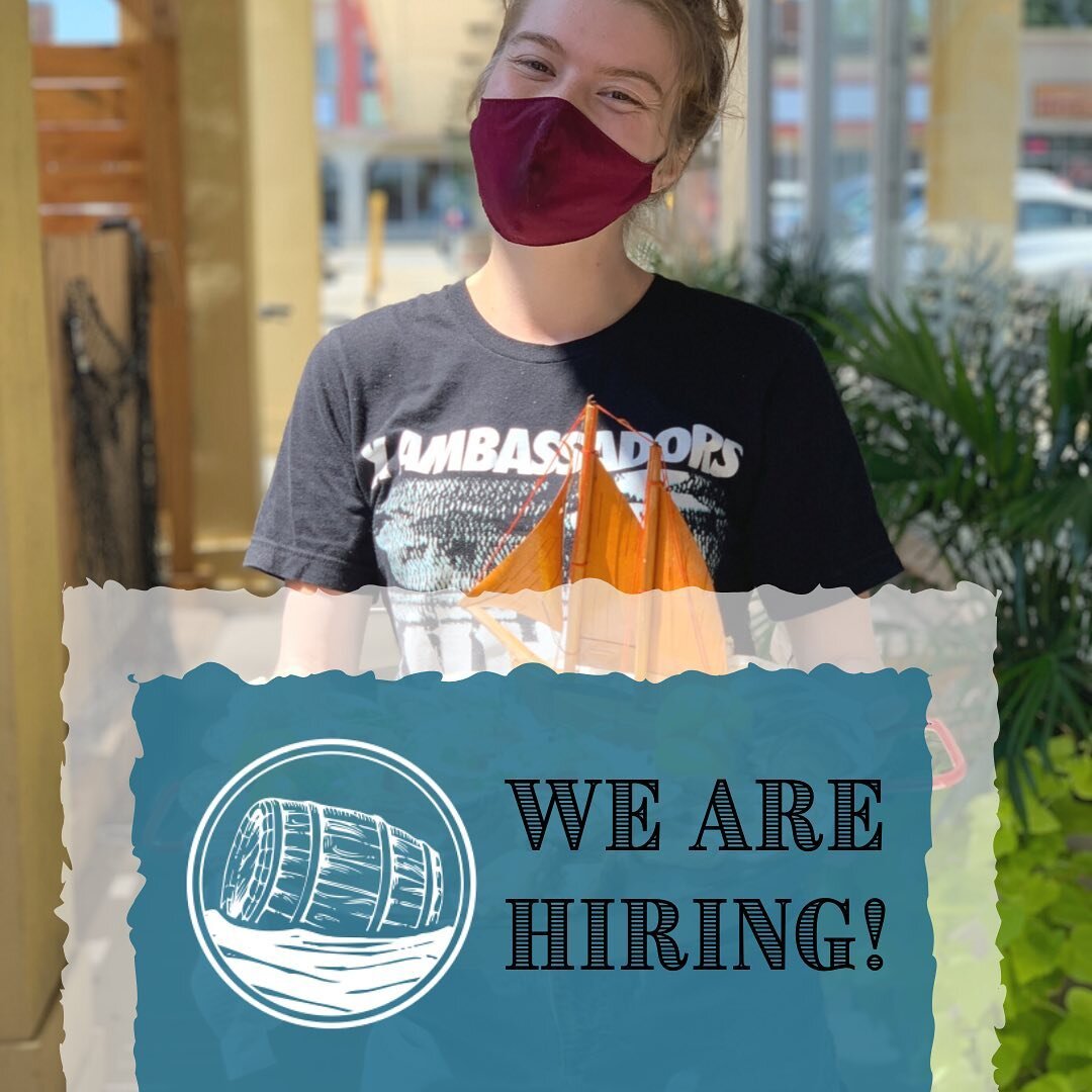 We are growing! Join our fantastic team of fun-skilled professionals. We are looking for energetic, organized individuals, who love hospitality! 
.
Link in our bio for indeed postings and how to apply. 
.⁣
#shuckerlife #seafood #freshfishdaily #hirin