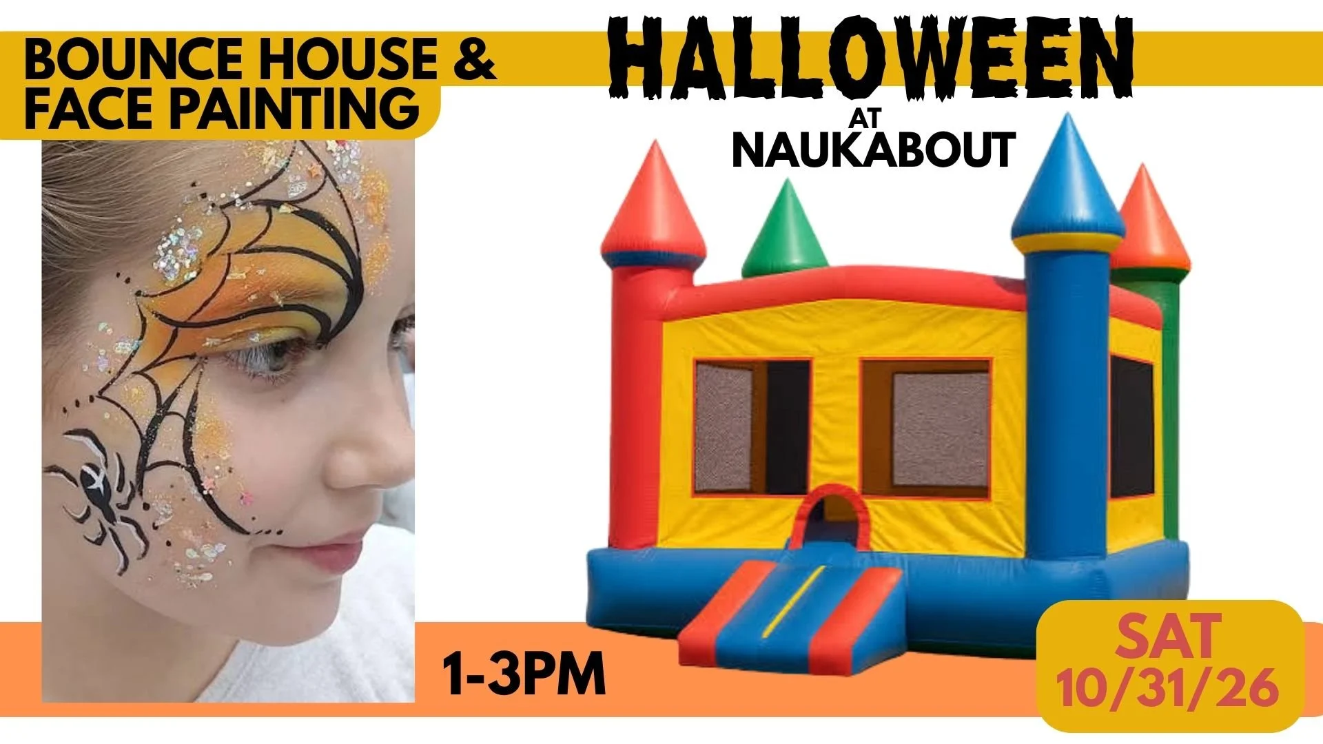 Halloween Bounce House &amp; Face Painting