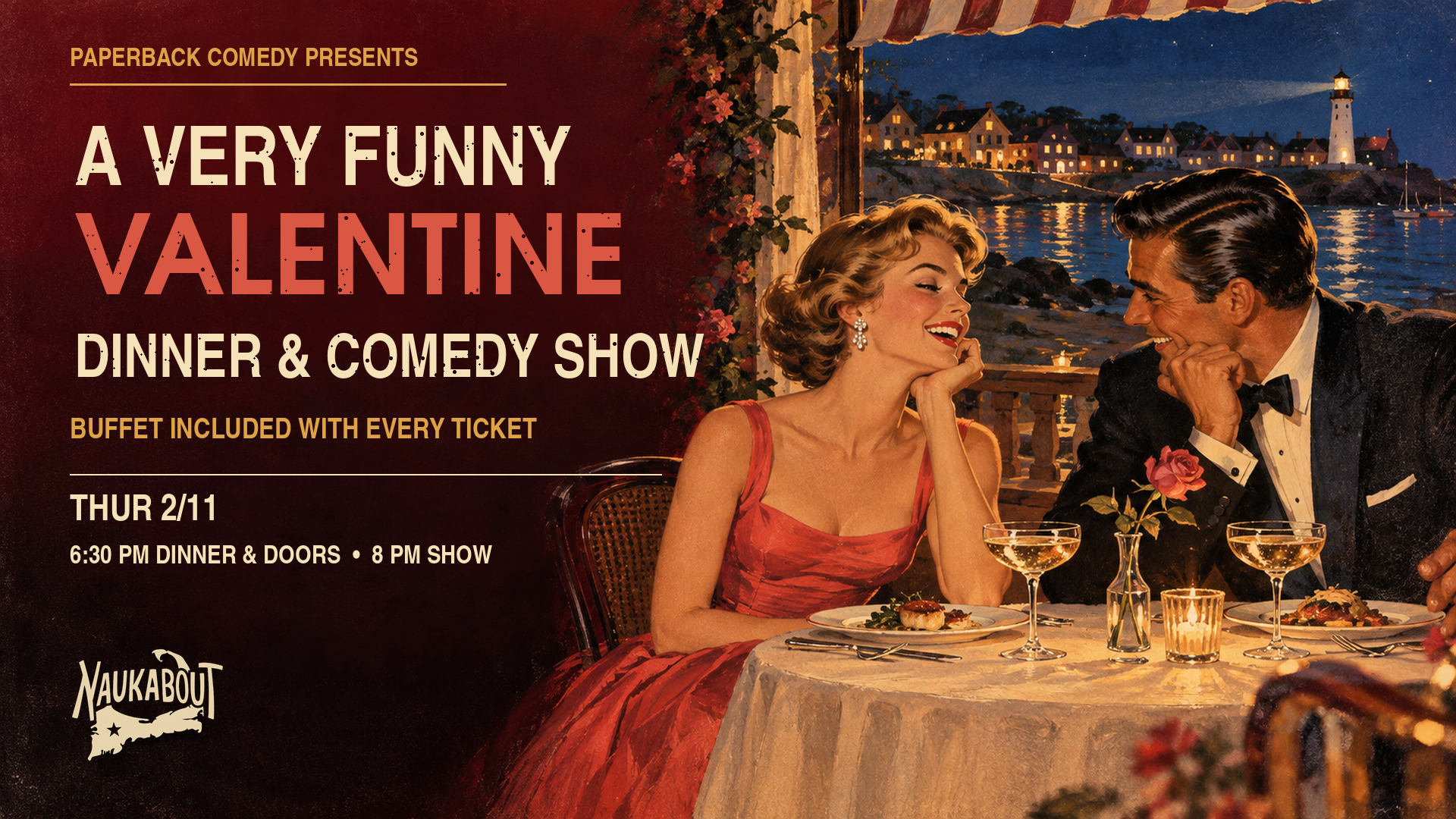 A Very Funny Valentine — Dinner &amp; Comedy