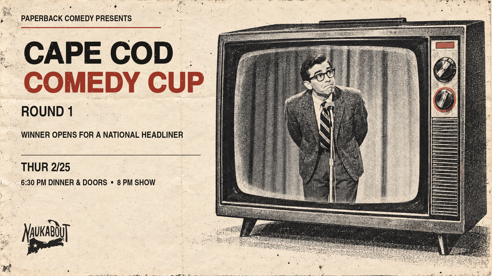Cape Cod Comedy Cup — Round 1