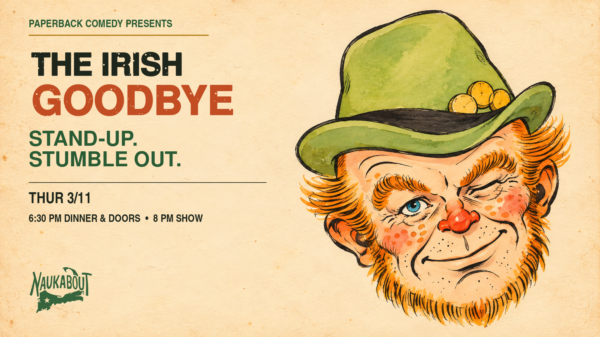 The Irish Goodbye — Comedy Night