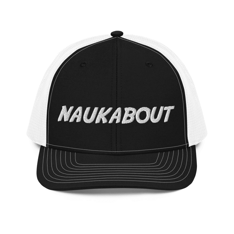Naukabout Wordmark Trucker Cap