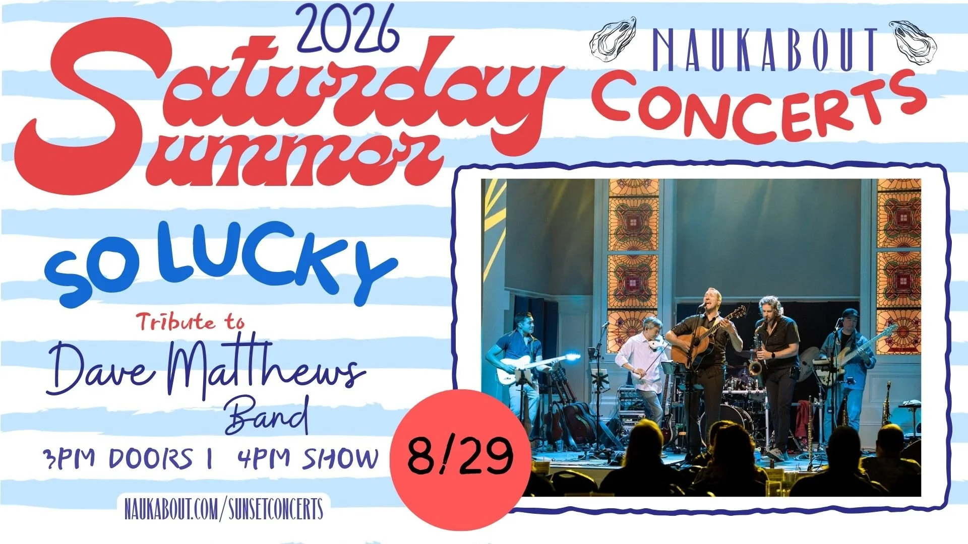 SAT CONCERTS ON CAPE COD — Naukabout Brewing