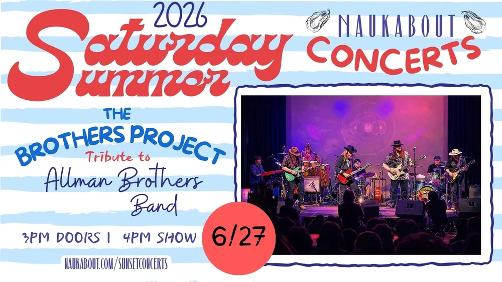 SAT CONCERTS ON CAPE COD — Naukabout Brewing