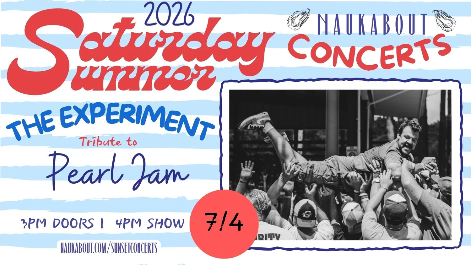 SAT CONCERTS ON CAPE COD — Naukabout Brewing
