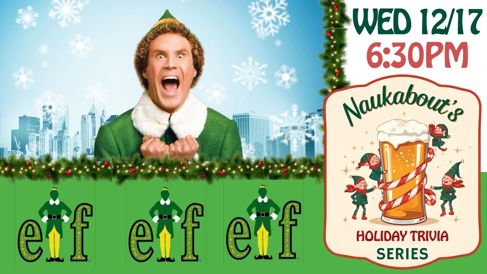ELF -  HOLIDAY TRIVIA 