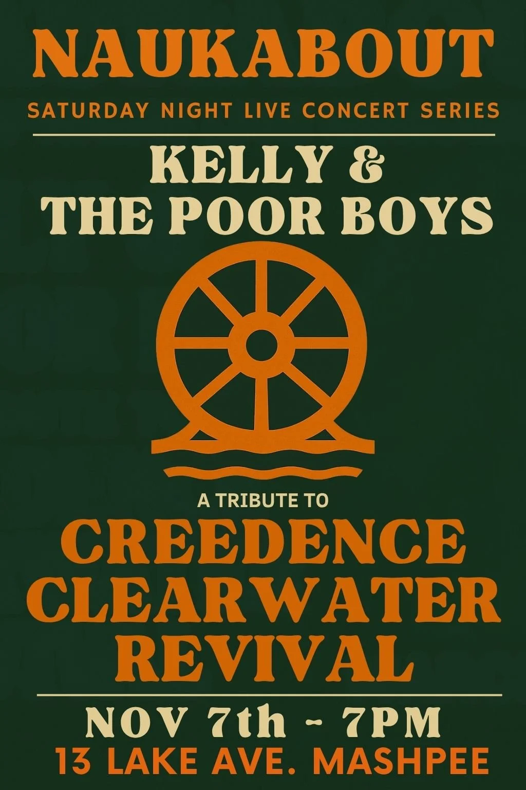 Kelly &amp; the Poor Boys: Creedence Clearwater Revival Tribute