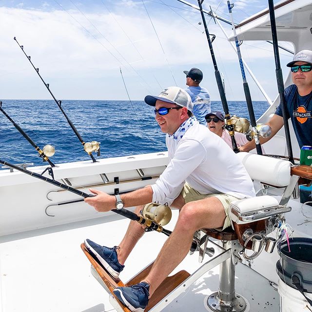 Reeling in the weekend. 
#skirtchaseroutfitters #fishing #offshorefishing #inshorefishing #sportfishing #mahimahi #mahi #fish #wahoo #sailing #sailfish #marlin #sportfisher #boat #boating #ocean #summer #beach #fighting