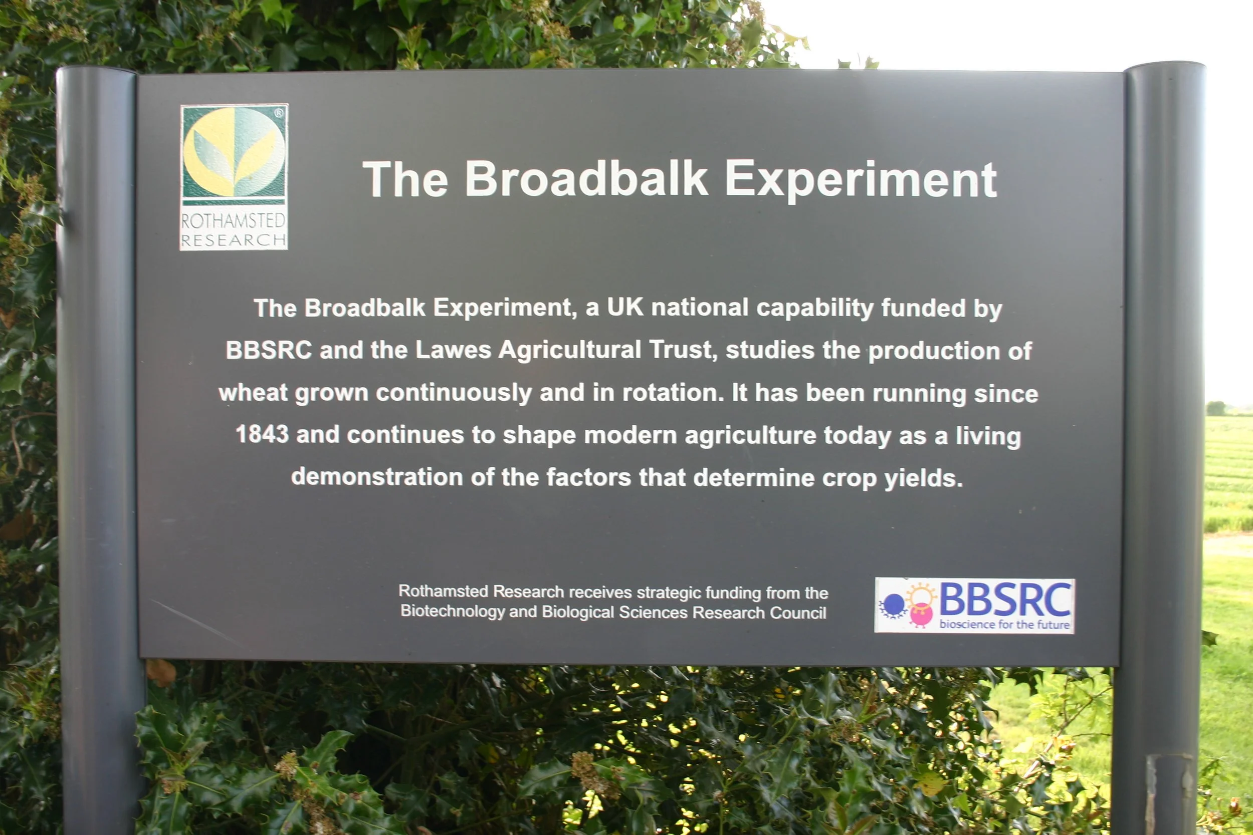 Broadbalk 26 Main Sign.JPG