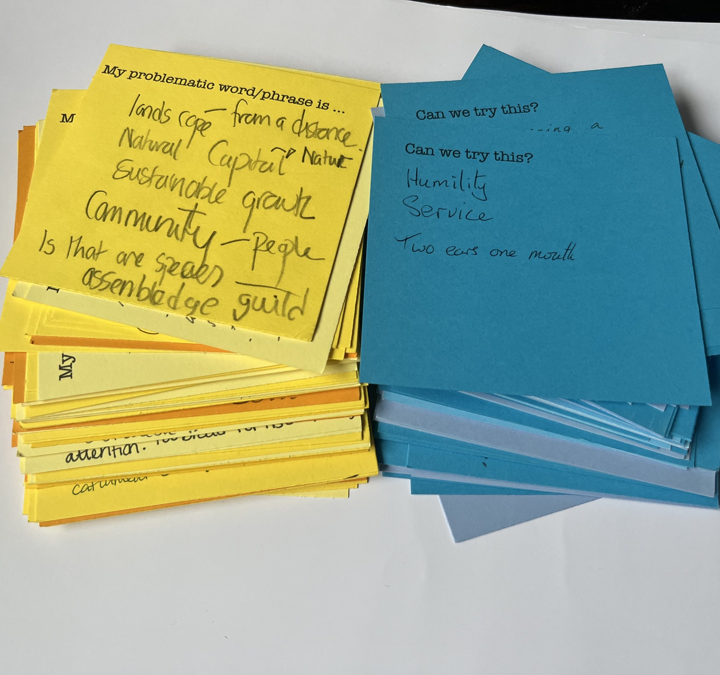 Problematic language and ideas for better communication in the context of UK land management 